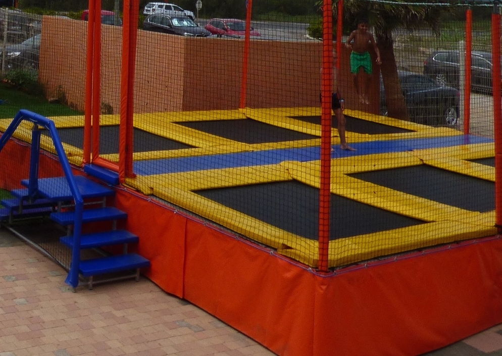 Trampoline 6 tapis